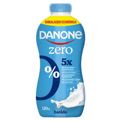 Iogurte Nestlé Zero Lactose 1,150g - Batido - Original | Condor
