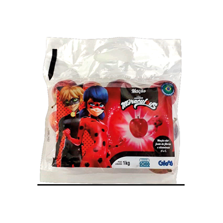 MAÇÃ MIRACULOUS PACOTE 1KG