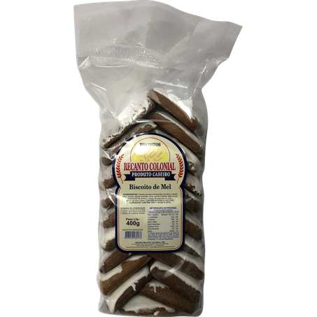 BISCOITO RECANTO COLONIAL 400G MEL