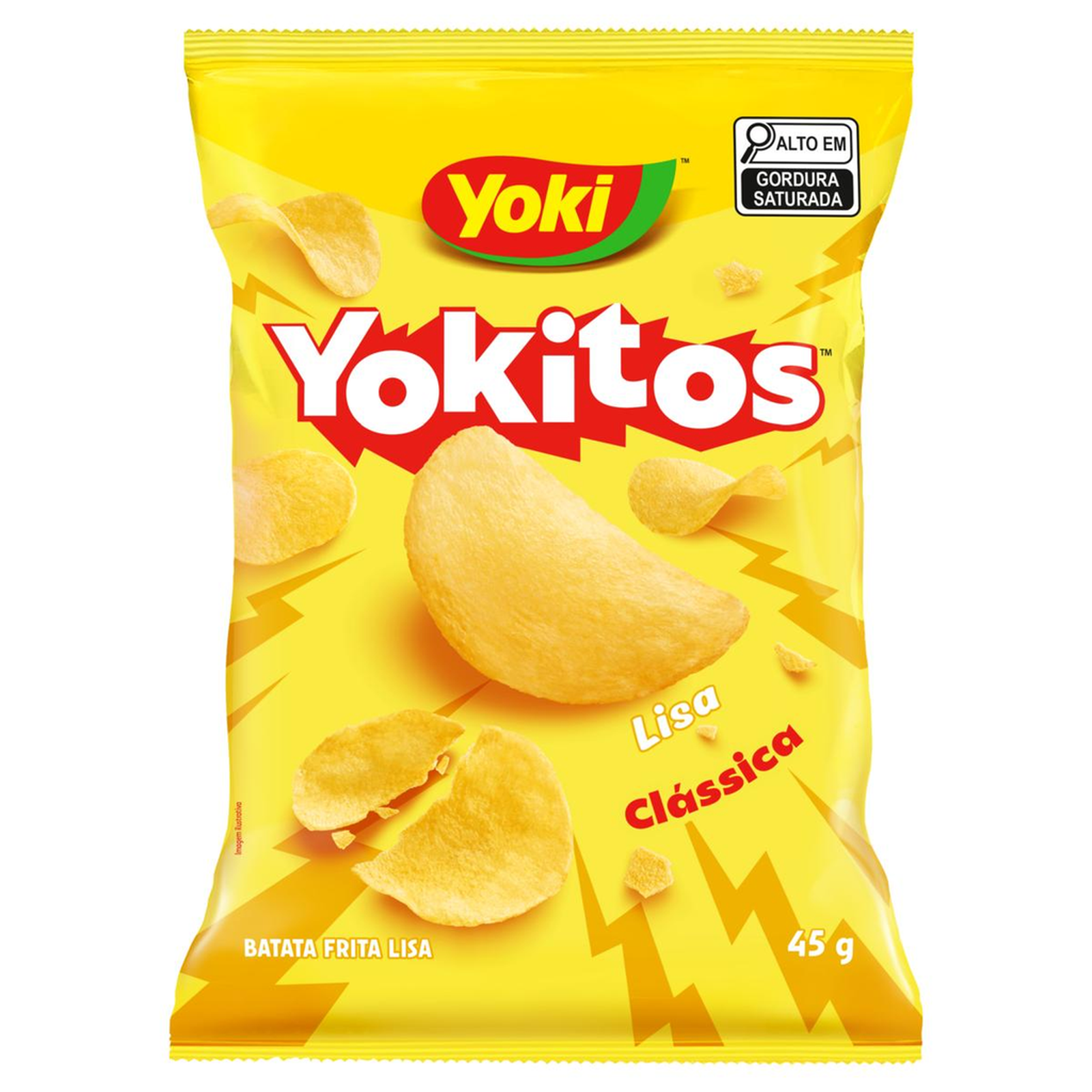 Batata Yokitos 45g - Lisa