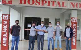 Associação dos Criadores de Suínos de Iporã do Oeste entrega doações ao hospital 
