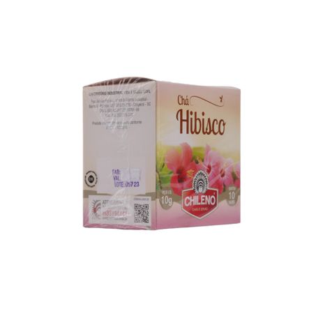Chá de Hibisco Chileno Caixa com 10un - 10gr 360-21