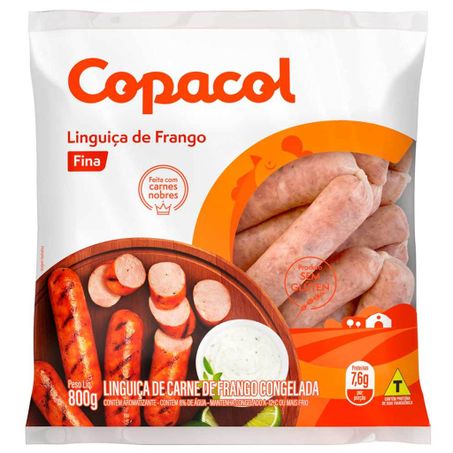 LINGUICA COPACOL FRANGO CONGELAD 800G