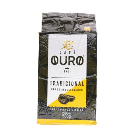 CAFÉ PÓ OURO VÁCUO TRADICIONAL 500G 360-1