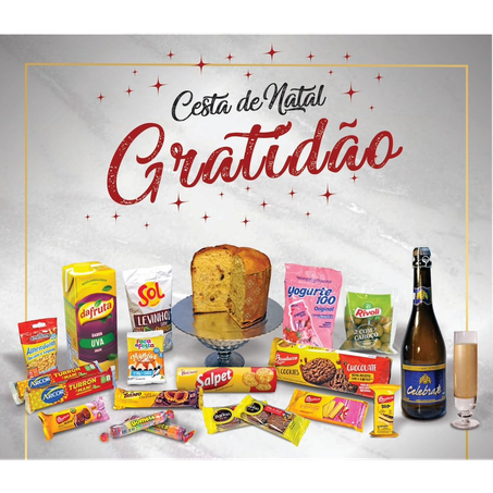 Cesta Natal Fibra Gratidão