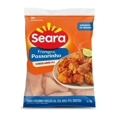 Frango Passarinho Iqf Seara 1kg Pacote Temperado