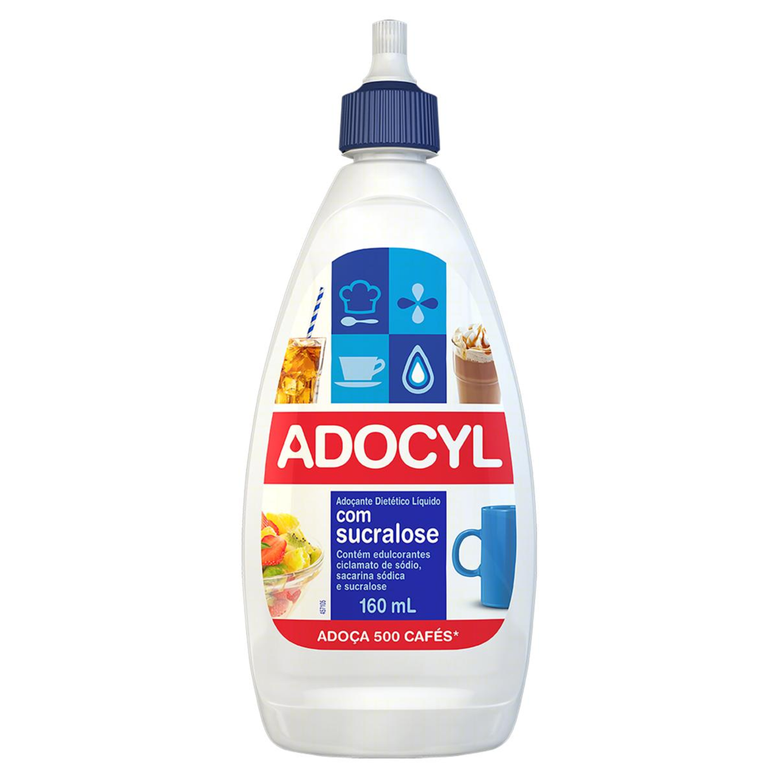 Adoçante Adocyl Leve 160ml, Pague 140ml - Sucralose