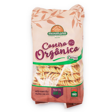 Massa Caseira Orgânica Mosmann 400g