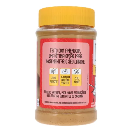 Pasta Amendoim Integral Fit Food 450g 360-24