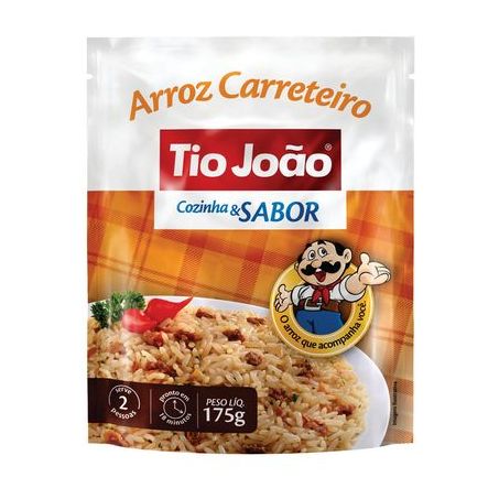 Arroz Carreteiro Tio João Cozinha E Sabor Sachê 175G