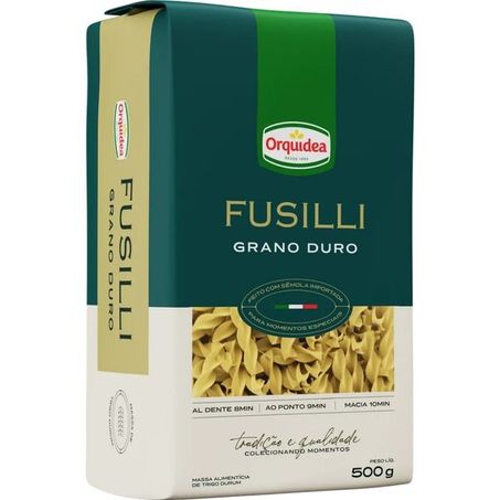 Massa Grano Duro Fusili Orquídea 500g