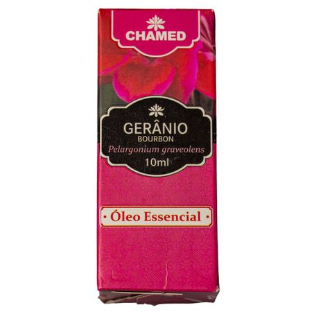 ÓLEO ESSENCIAL DE GERÂNIO 10ML CHAMED