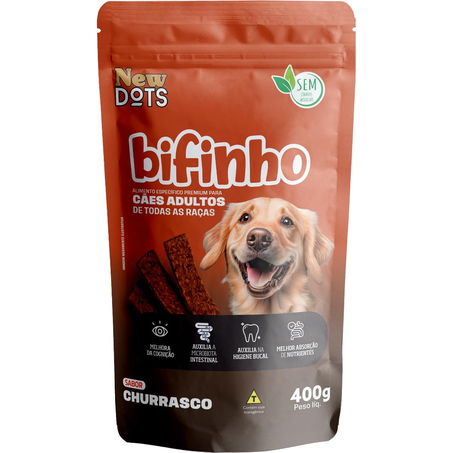 Bifinho New Dots 400g - Churrasco