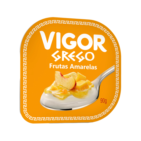 IOGURTE GREGO FRUTAS AMARELAS VIGOR 90 G          