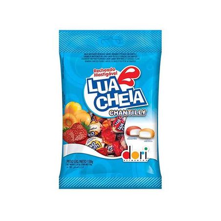 Bala dori 100g lua cheia chantilly