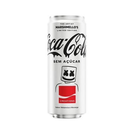 Coca-cola melancia/morango 310ml.