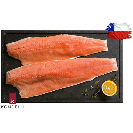FILÉ DE SALMÃO CHILENO KOMDELLI PREMIUM CONG KG