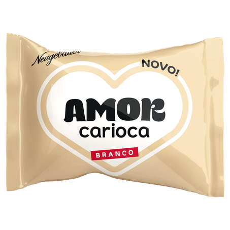 Bombom Branco Recheado Amor Carioca 20G