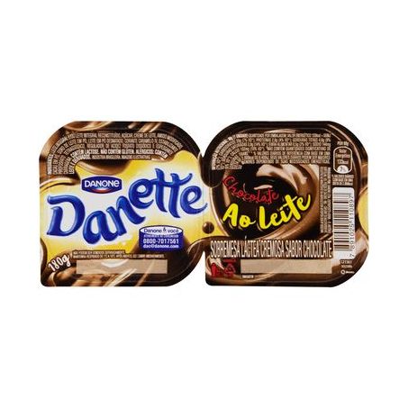 Sobremesa Danette Chocolate 180G