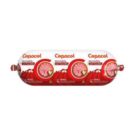 Mortadela Copacol com Toucinho Unidade 1KG
