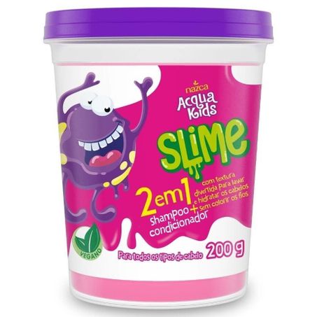 SH ACQUA KIDS SLIME 2EM1 ROSA 200G