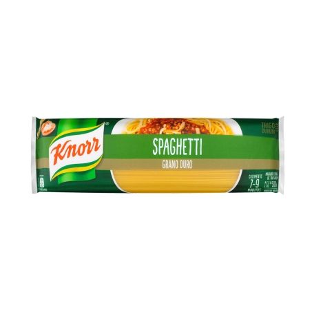 MASSA KNORR 500G SPAGUETTI GRANO DURO