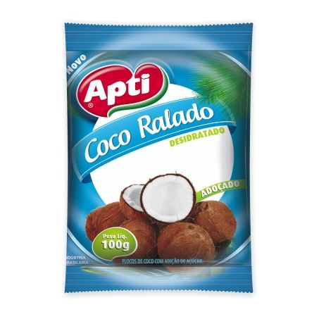 COCO RALADO DESIDRATADO/ADOCADO APTI 100G