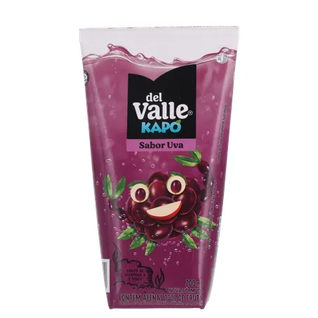 Refresco Kapo Del Valle 200ml - Uva - TP
