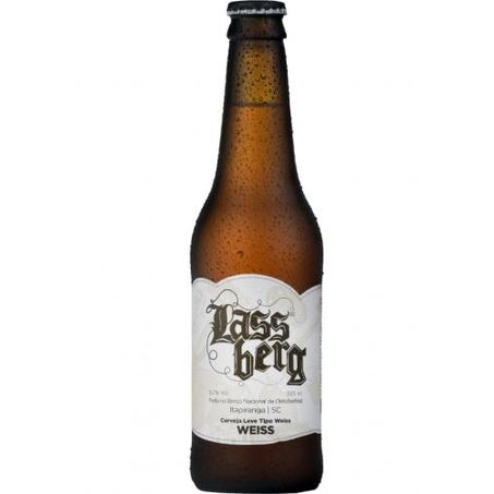 Cerveja lassberg 355ml weiss