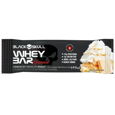 Barra Whey Gourmet 45g Ganache Choc Branco