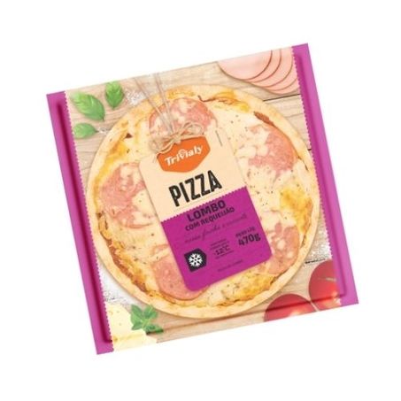 Pizza trivialy lombo 470g