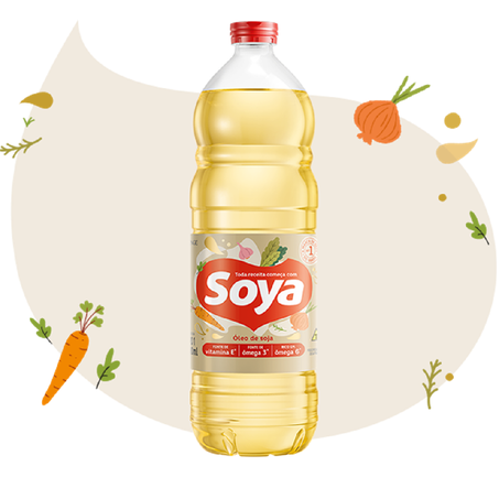 ÓLEO DE SOJA SOYA PET 900ML