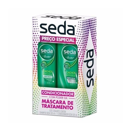 KIT SEDA CACHOS PERFEITOS SHAMPOO + CONDICIONADOR 325ML