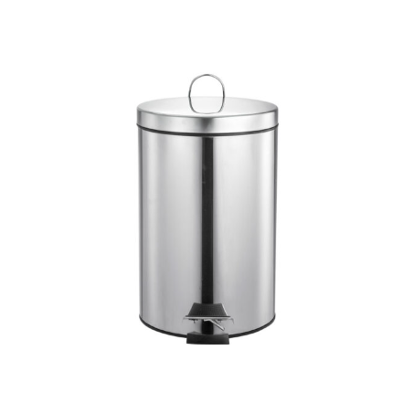 LIXEIRA INOX 12L C/ PEDAL NOBRE MOOD