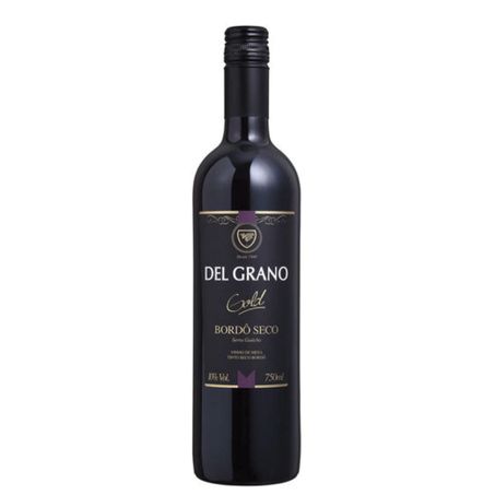 Vinho Tinto Del Grano Gold 750ml Seco Nacional