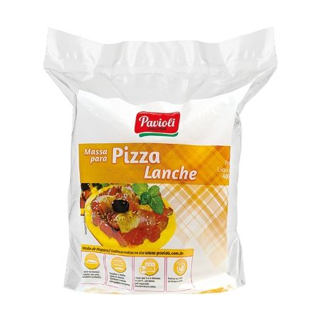 Massa pizza pavioli 400g lanche
