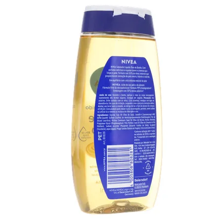 Sabonete Líquido em Óleo Nivea Natural Oil Embalagem 200ML 360-15