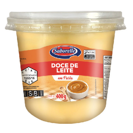 DOCE PASTA LEITE SABORELLE 400G