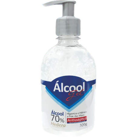 ÁLCOOL GEL 70% HEDERA 320G