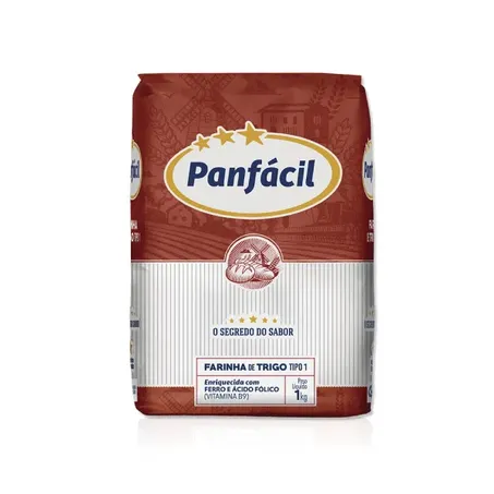 Farinha trigo tradicional panfácil 1kg