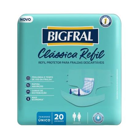 Absorvente Bigfral Geriátrico Refil Com 20