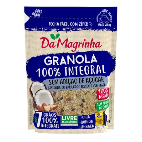 GRANOLA DAMAGRINHA SEM ACUCAR 250G
