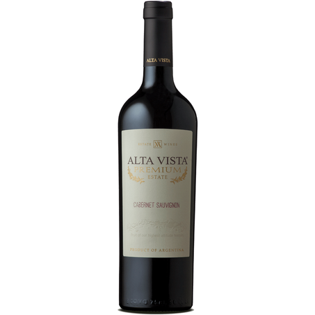 Alta vista-vinho premium est caber 750ml