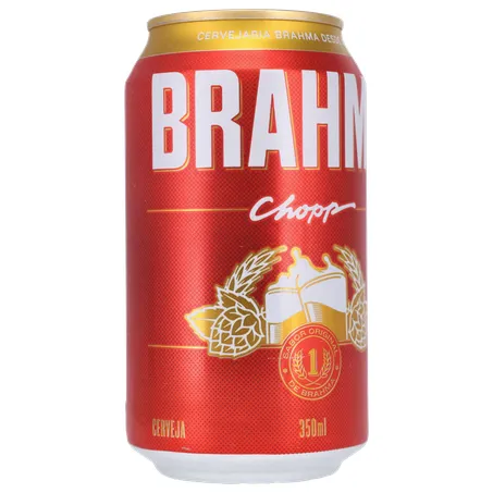 Cerveja Brahma Chopp Pilsen Lata 350Ml 360-33