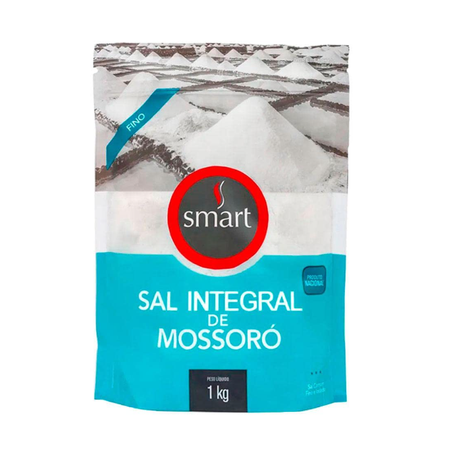 Sal smart marinho mossoro fino moido 1k