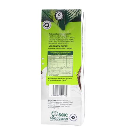 Leite coco mais coco tp 1lt 360-17