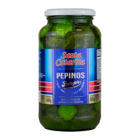 PEPINOS BURGER 800G
