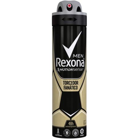 Desodorante aerosol rexona masc torcedor fanatics 150ml