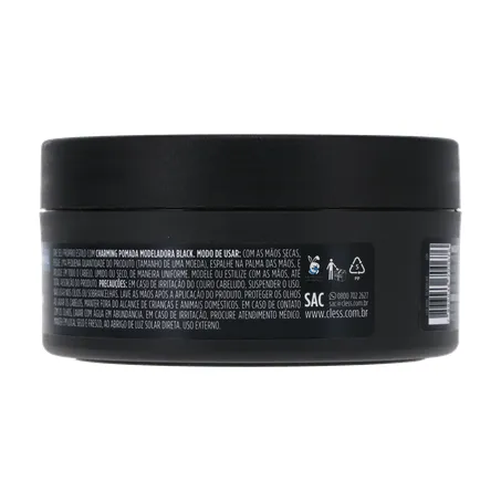 Pomada para cabelo cless mod.black 50g 360-14