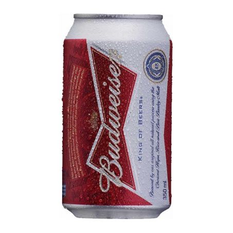 CERVEJA BUDWEISER   LT 350ML C/6